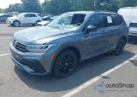 2022 Volkswagen Tiguan 2.0T Se R-Line Black from USA, damaged, VIN 3VV8B7AX7NM067976